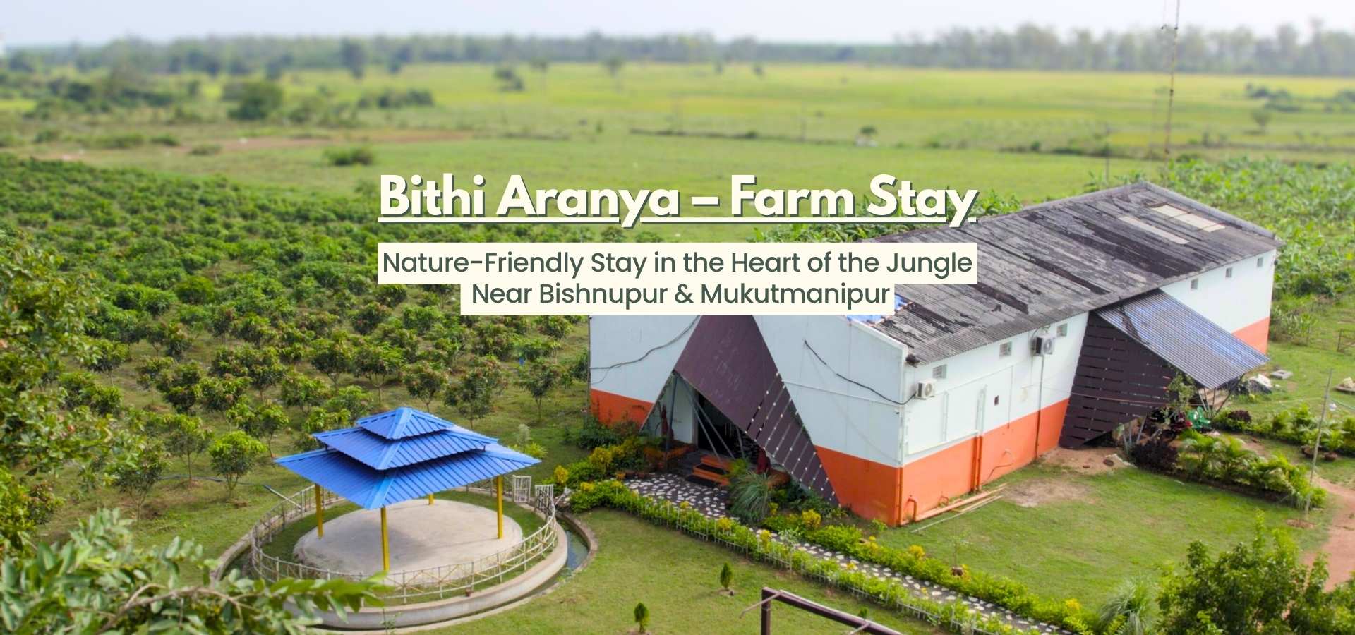 Arial View of Bithi Aranya